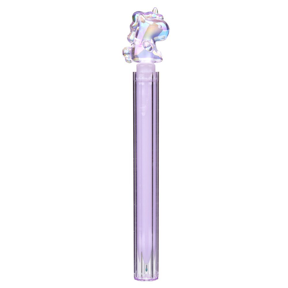 Stylo bille kawaii licorne violet pastel L14,5cm