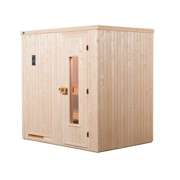 Elementsauna »HALMSTAD«, BxHxT: 194 cm x 199 cm x 144 cm
