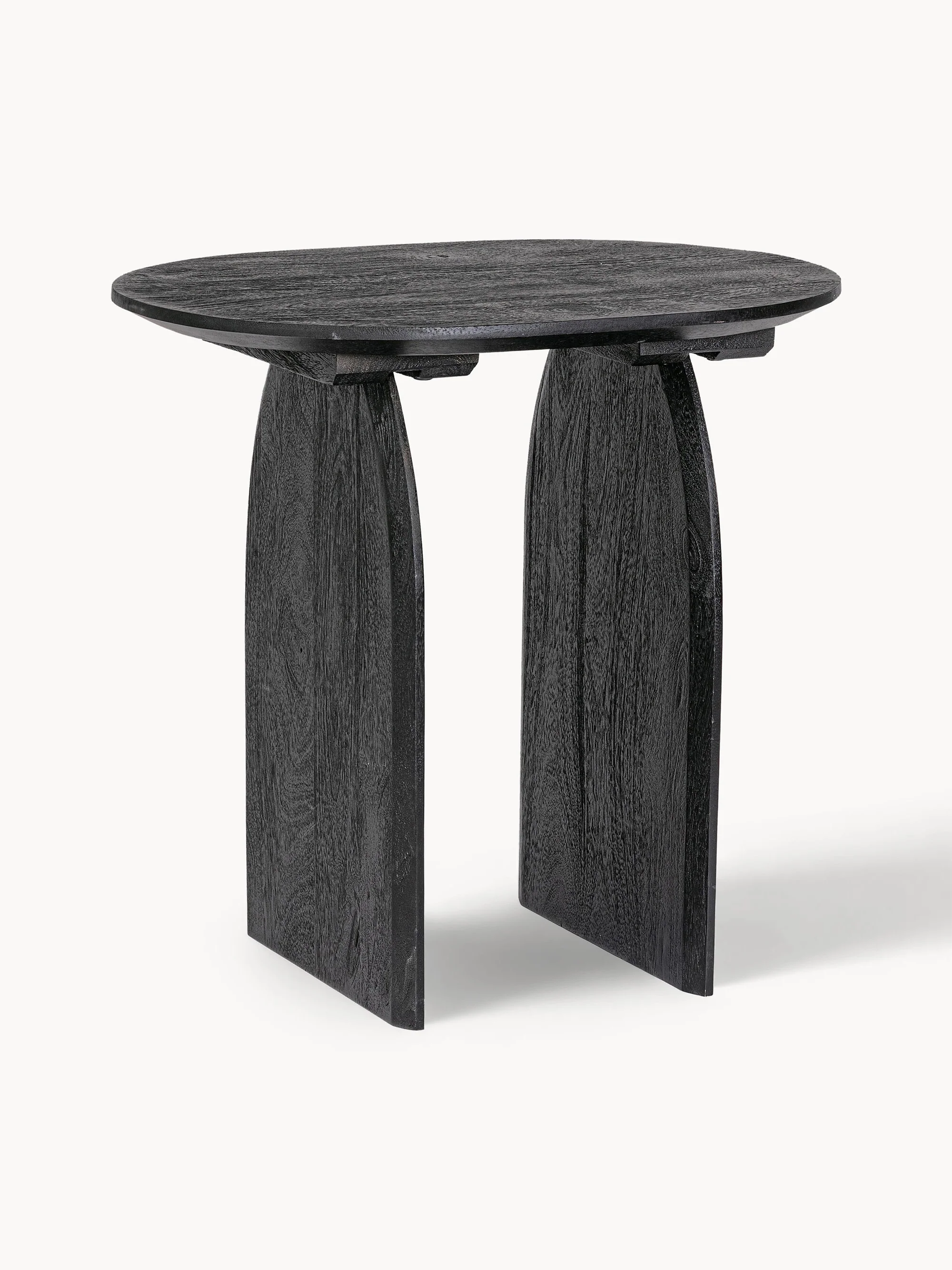 Ovaler Mangoholz-Beistelltisch Monterrey