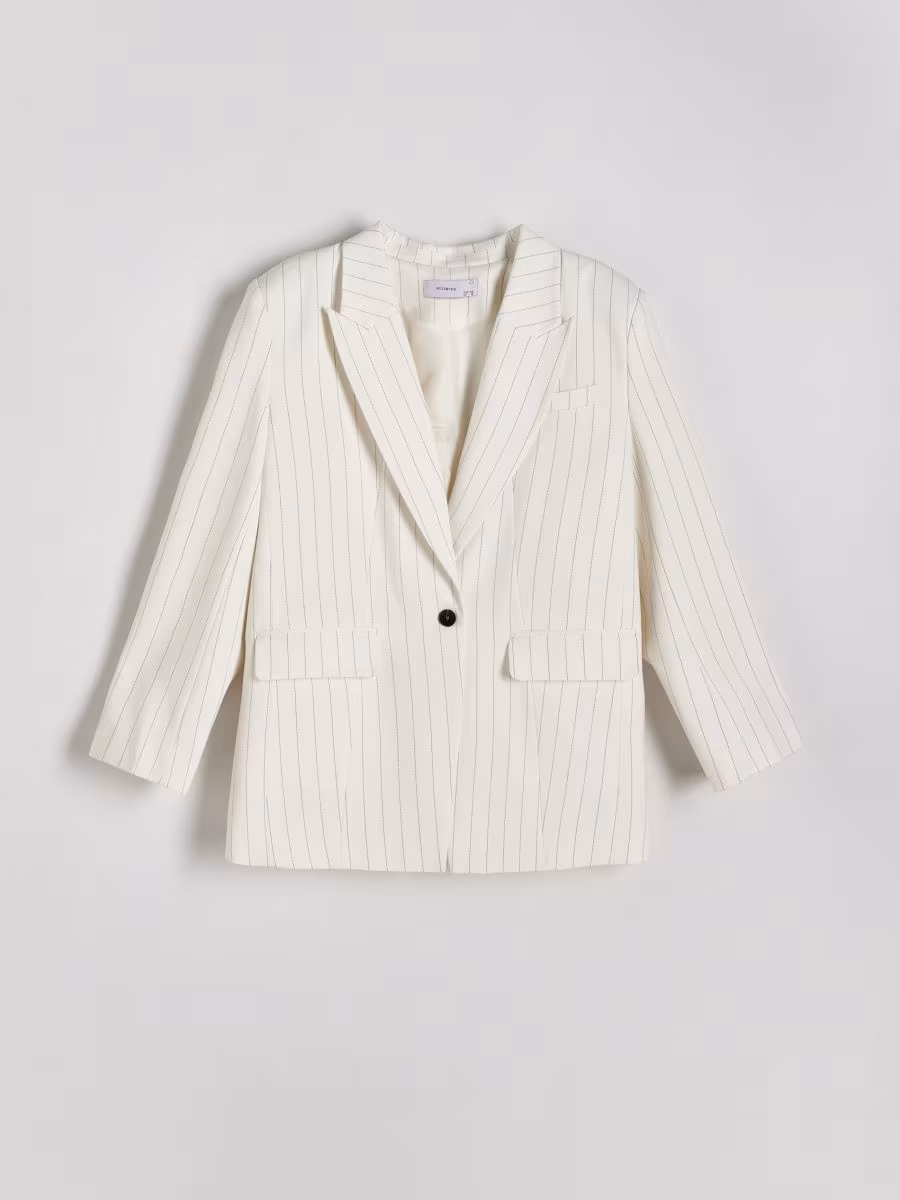Blazer With Viscose Blend