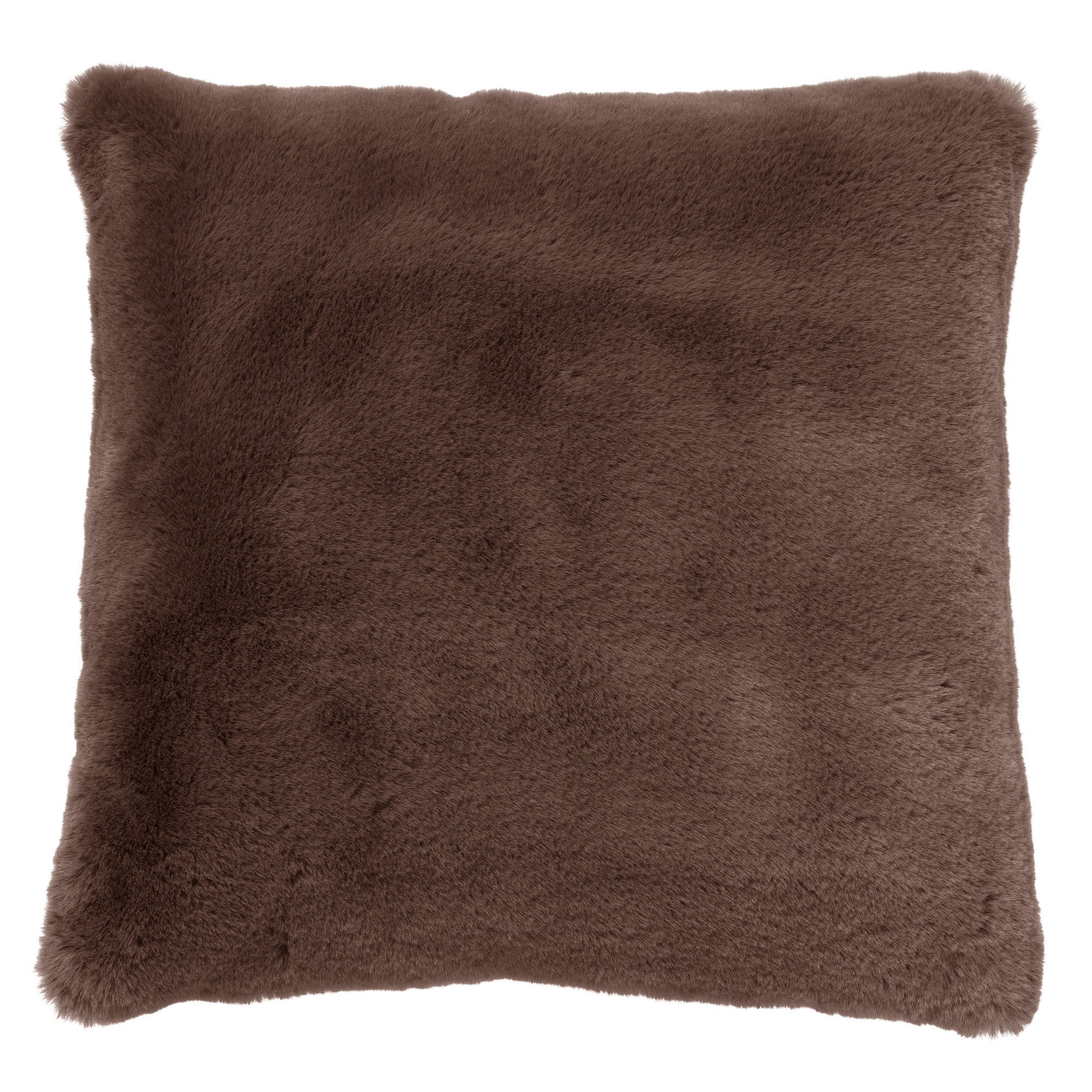 ZAYA - sierkussen 45x45 cm - bontlook - Chocolate Martini - bruin