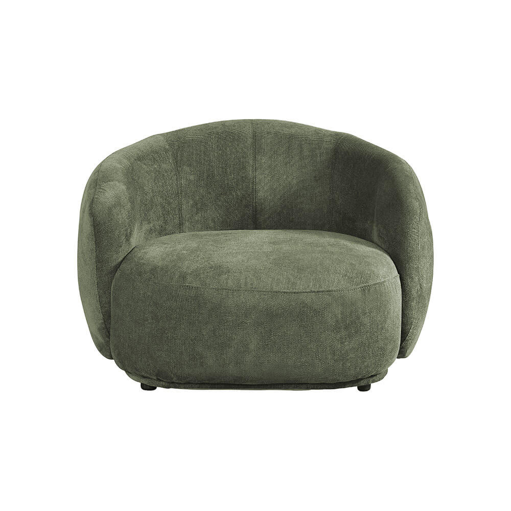 HOME DELUXE Fauteuil Casara - Donkergroen