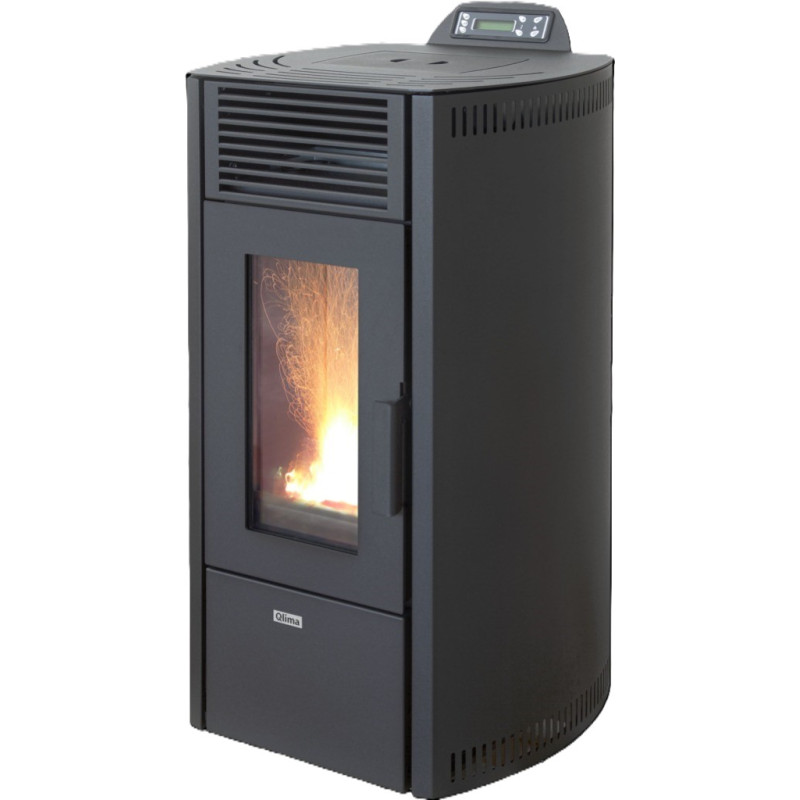 Poêle à pellets Viola 100-2 S noir 8,8 kW QLIMA
