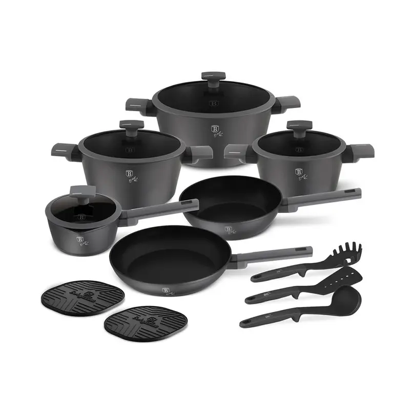 Bratpfanne 15-teilig Anthracite Collection 2.0