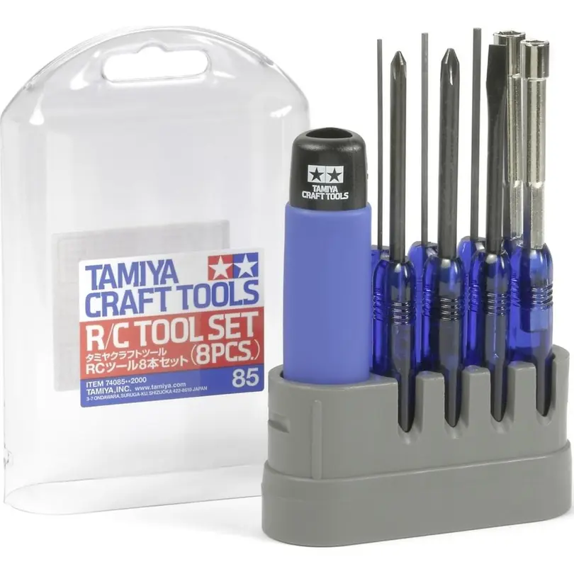 Schraubenzieher 8-teilig Tamiya Werkzeugset