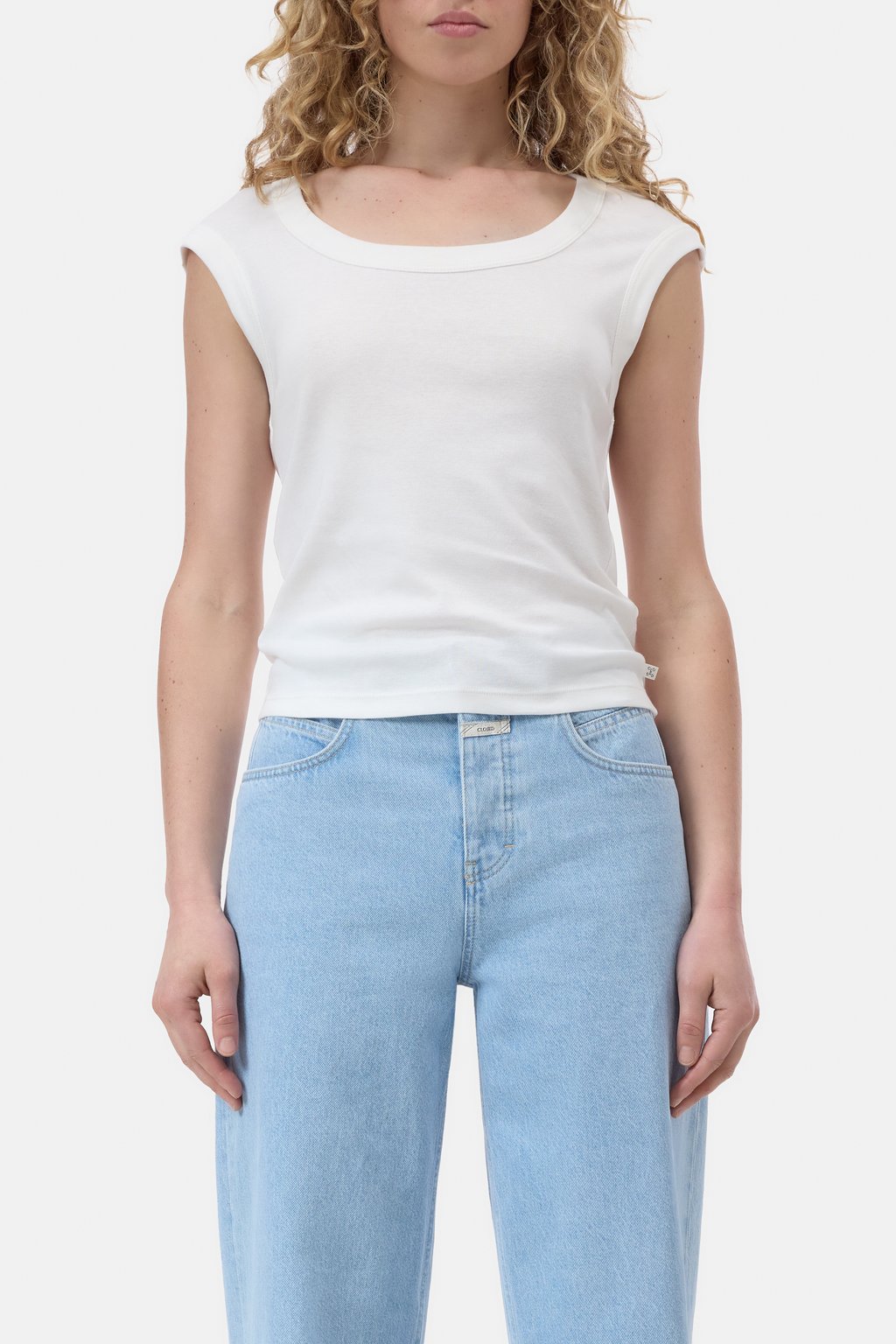 T-Shirt aus Baumwoll-Mix