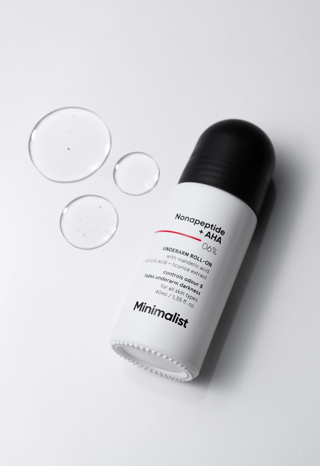 Minimalist Nonapeptide   AHA 06% Underarm Roll-On 40ml