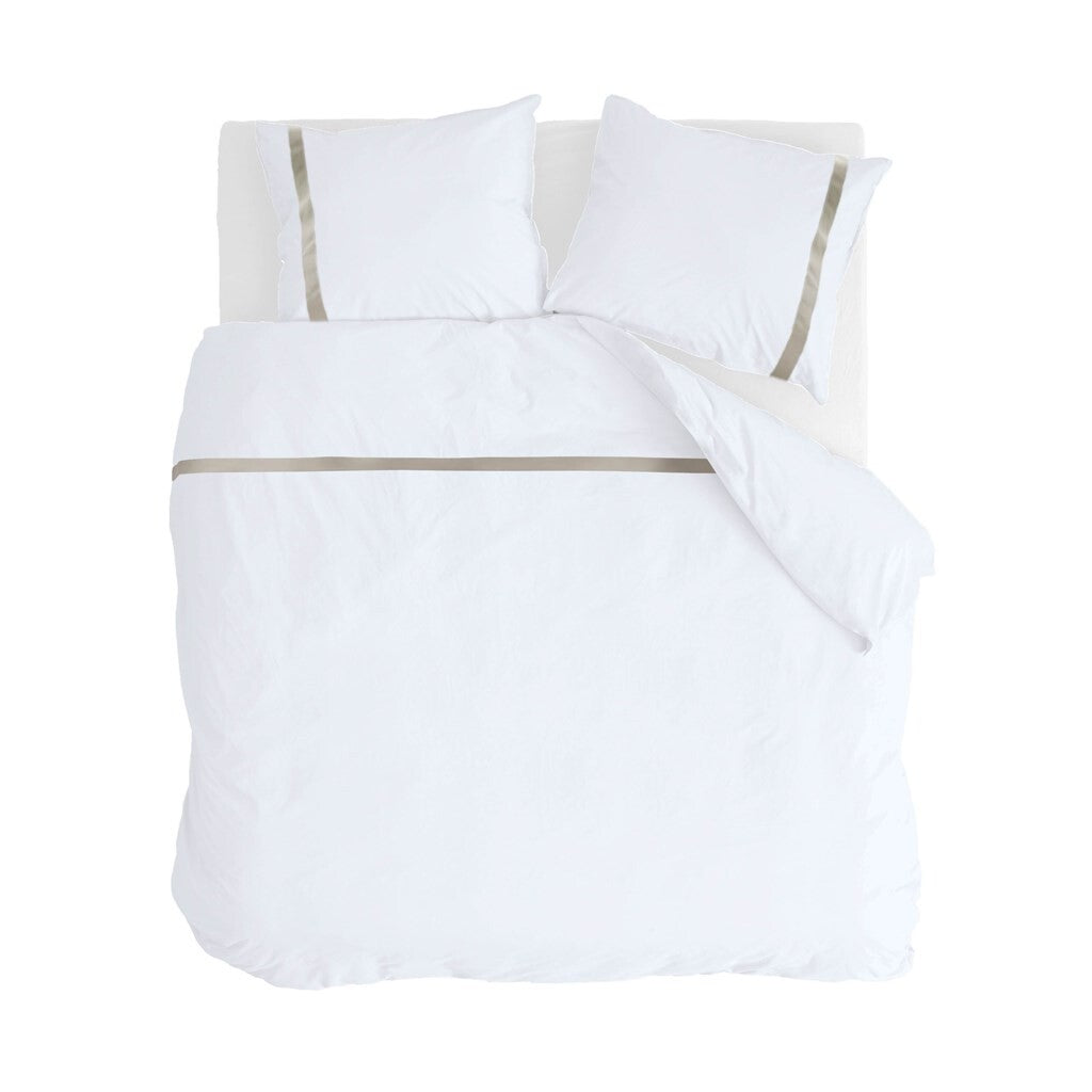 Walra - Dekbedovertrek Timeless Chic - 240x220 cm - Wit