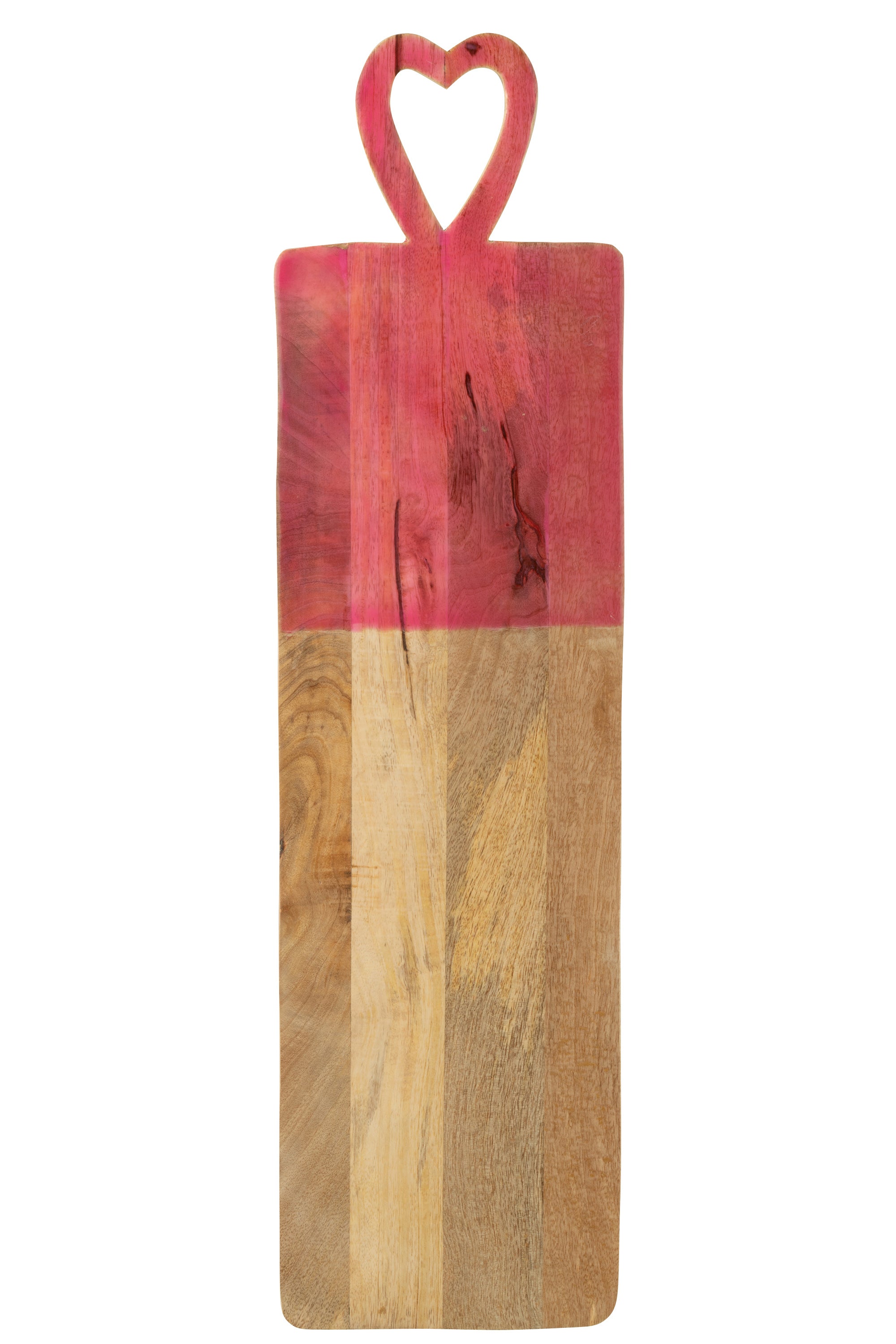 J-Line snijplank Lang - hout - roze