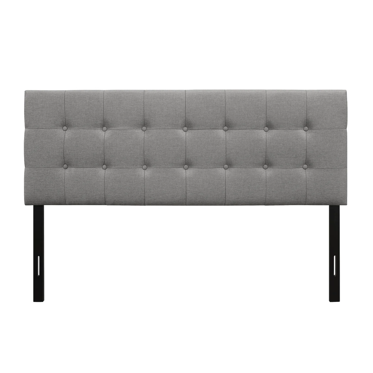 Ida Button-tufted Upholstered Transitional Adjustable Headboard