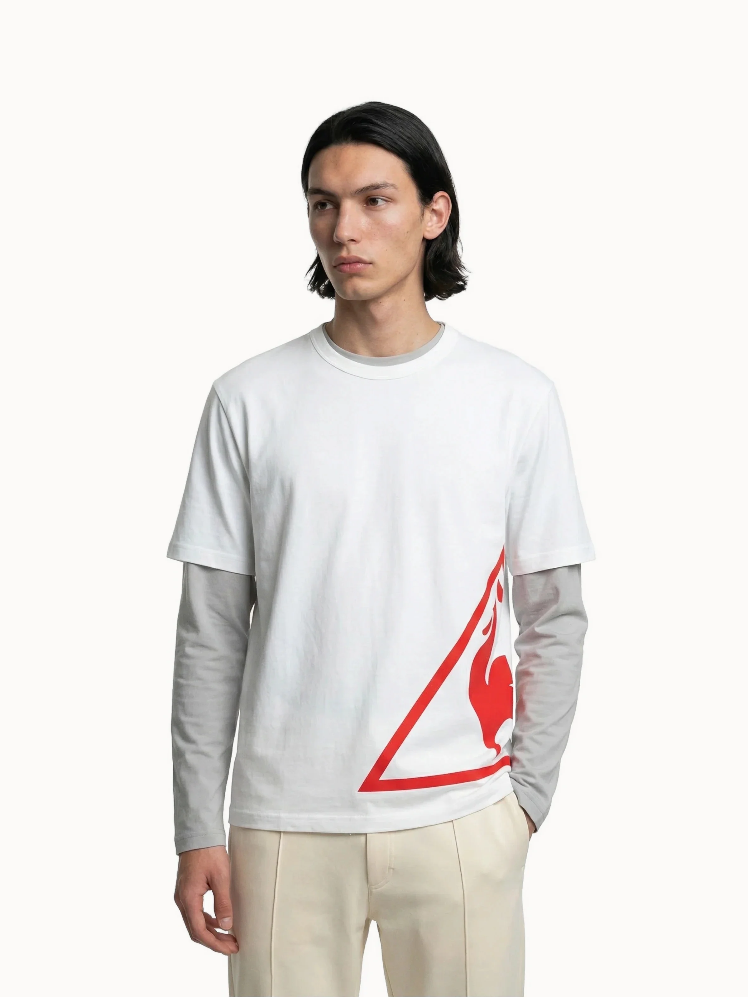 T-shirt en jersey de coton L'Amour du Sport