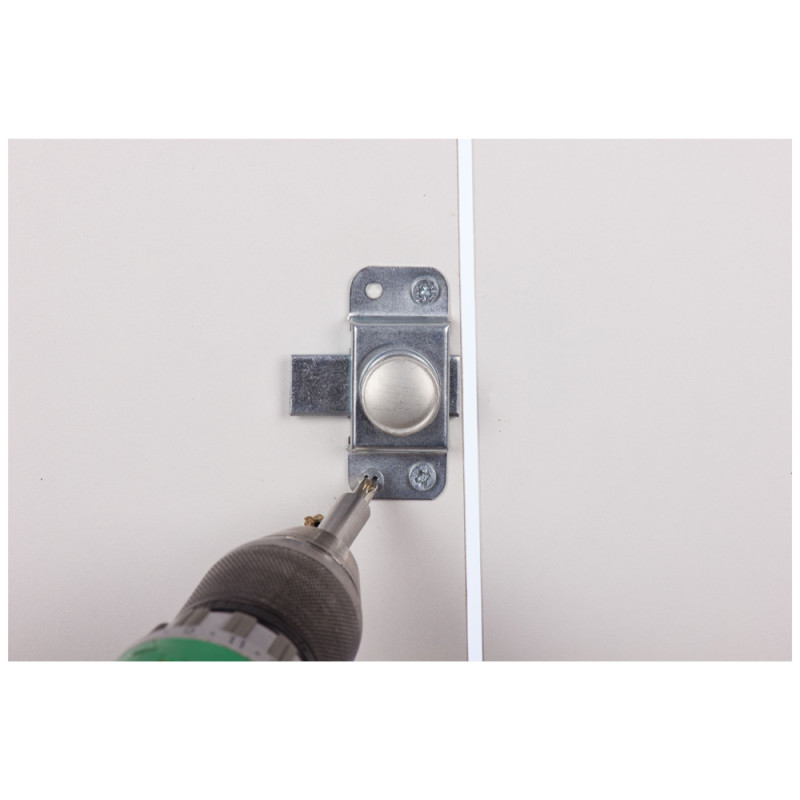 Targette à tourner en acier zingué 35 x 78 mm TEKNIBOX