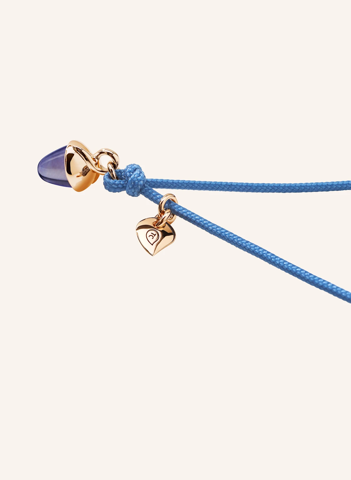 TAMARA COMOLLI Armband BRACELET 'MYMIKADO' WITH IOLITE aus 18 Karat Roségold mit Iolith