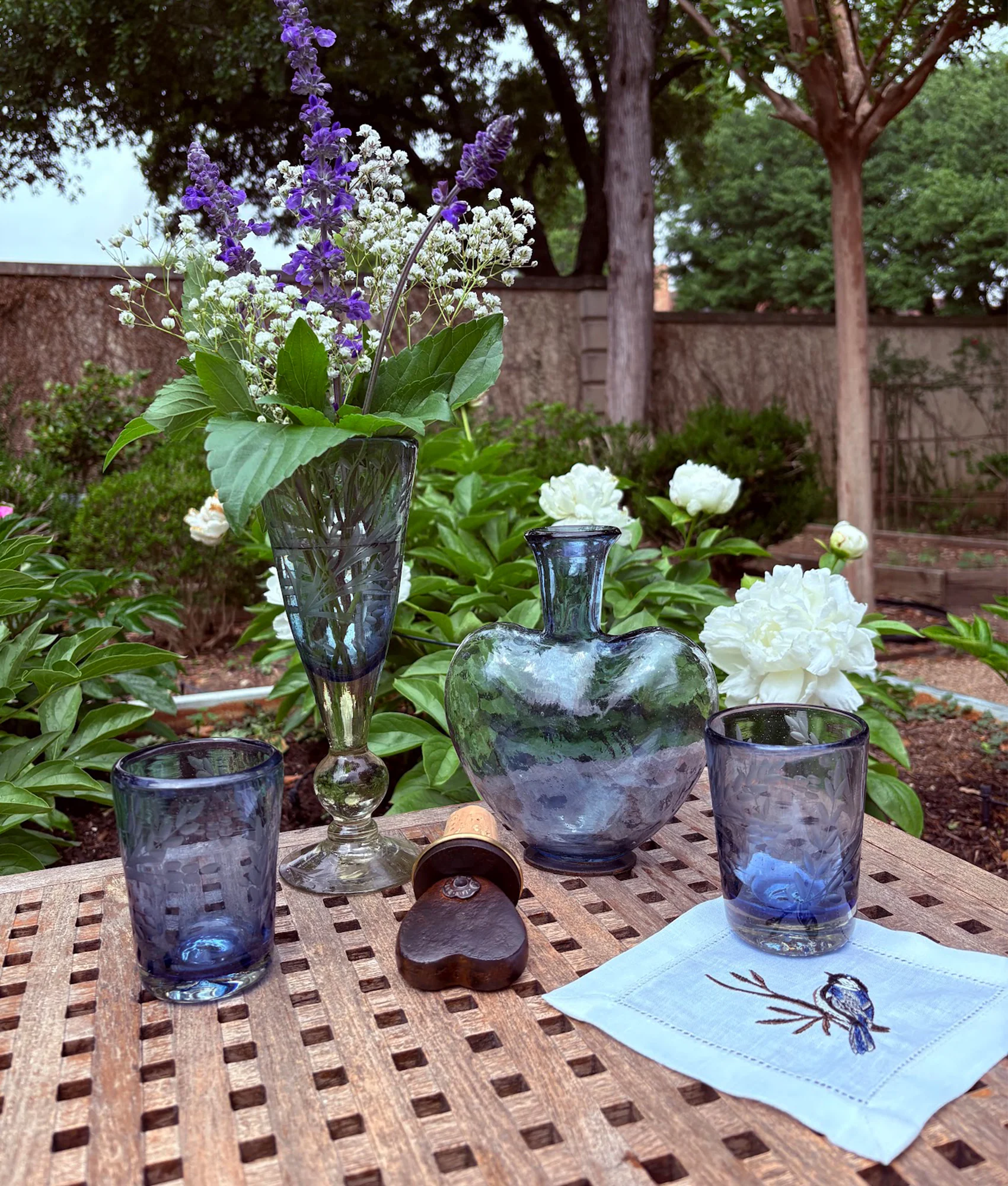 Azalea Goblet - Blue