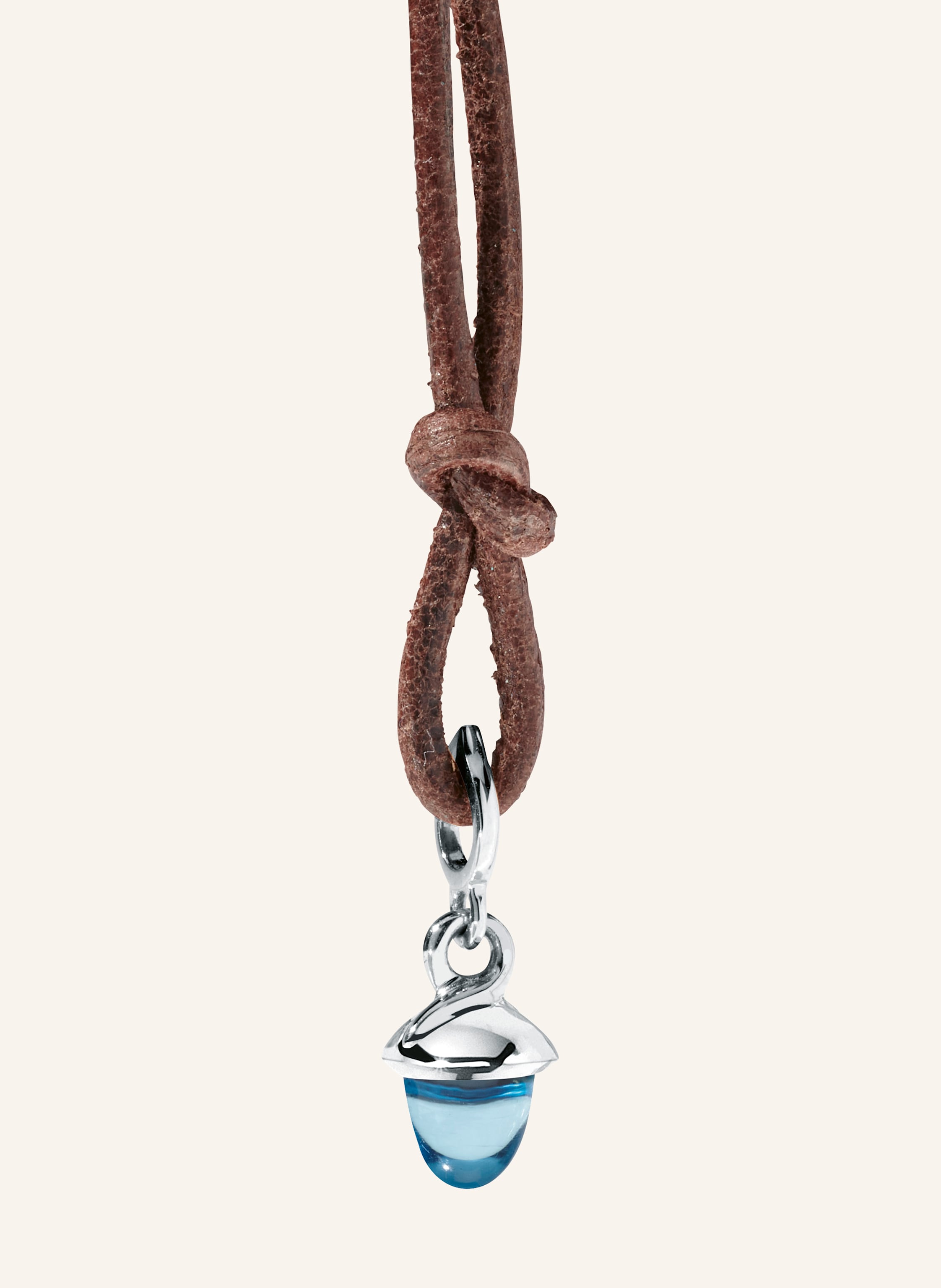 TAMARA COMOLLI Anhänger PENDANT MINIMIKADO SWISS TOPAZ 18K Weißgold