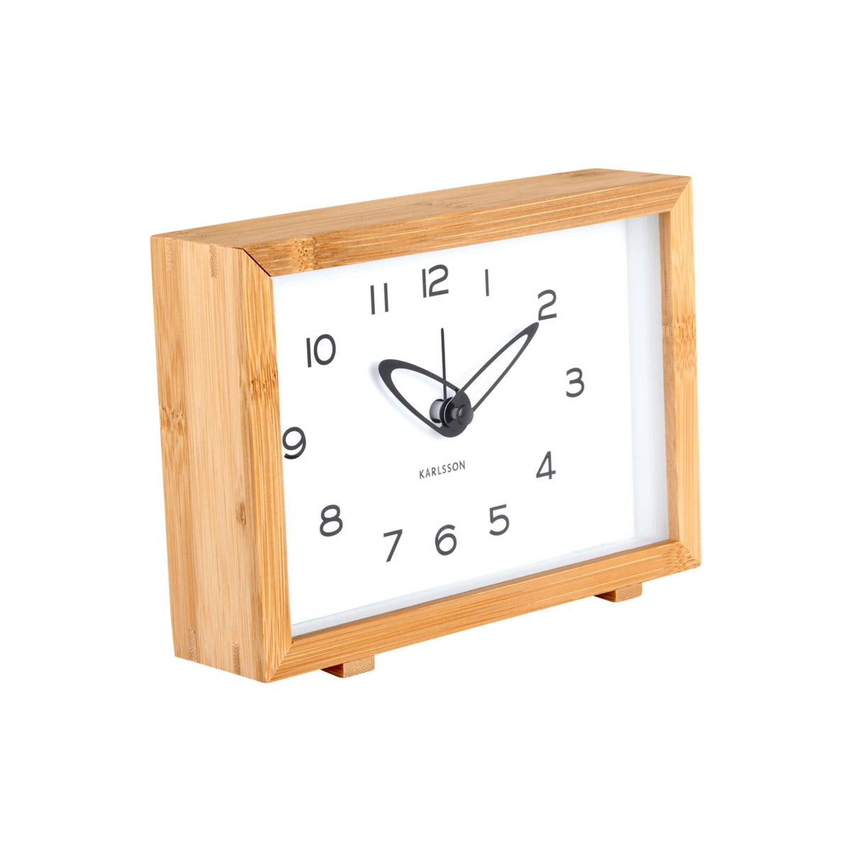 Karlsson wekker Tipico - wit - Ø19cm