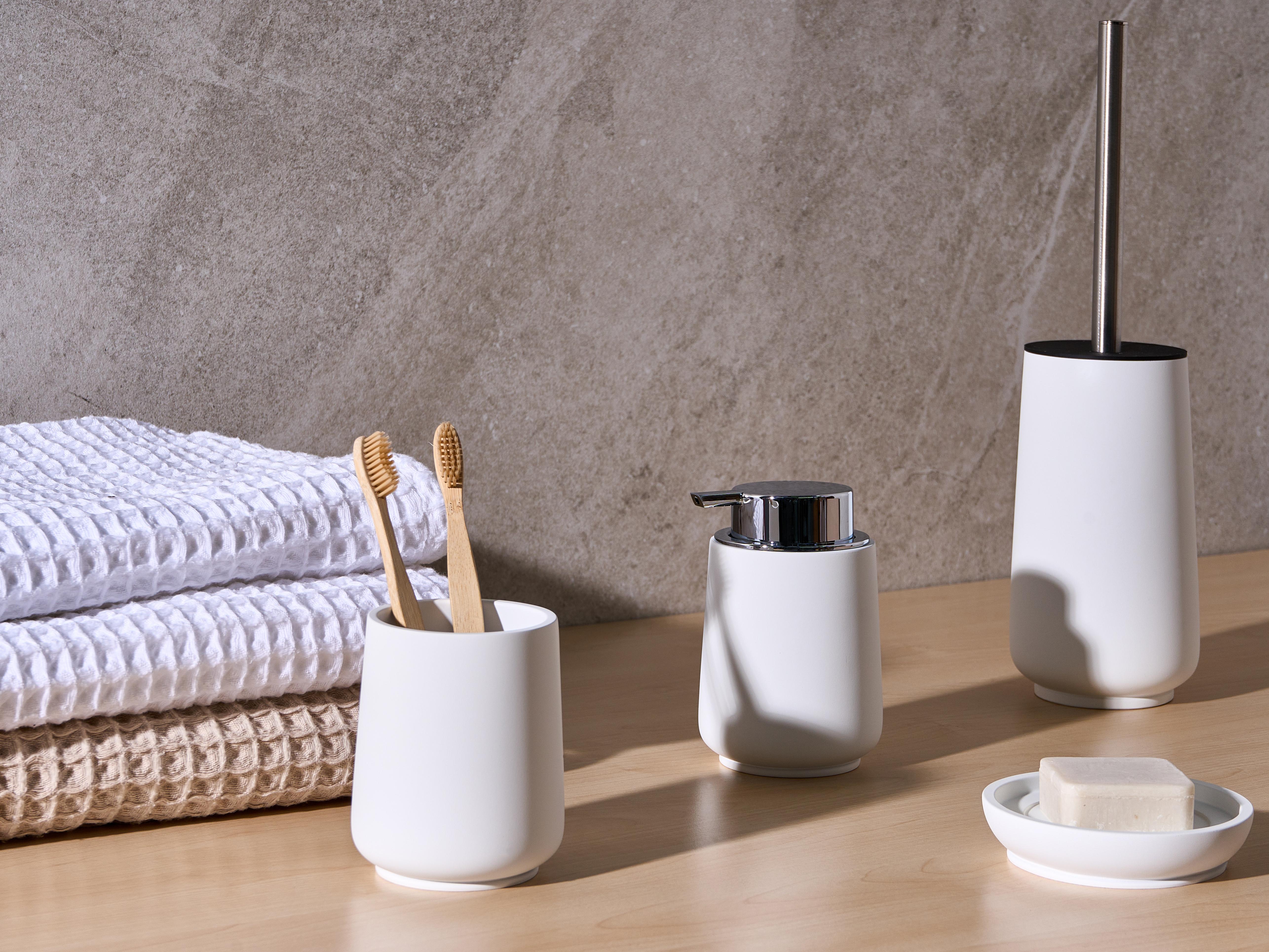 4-Piece Bathroom Accessories Set SUCHES White