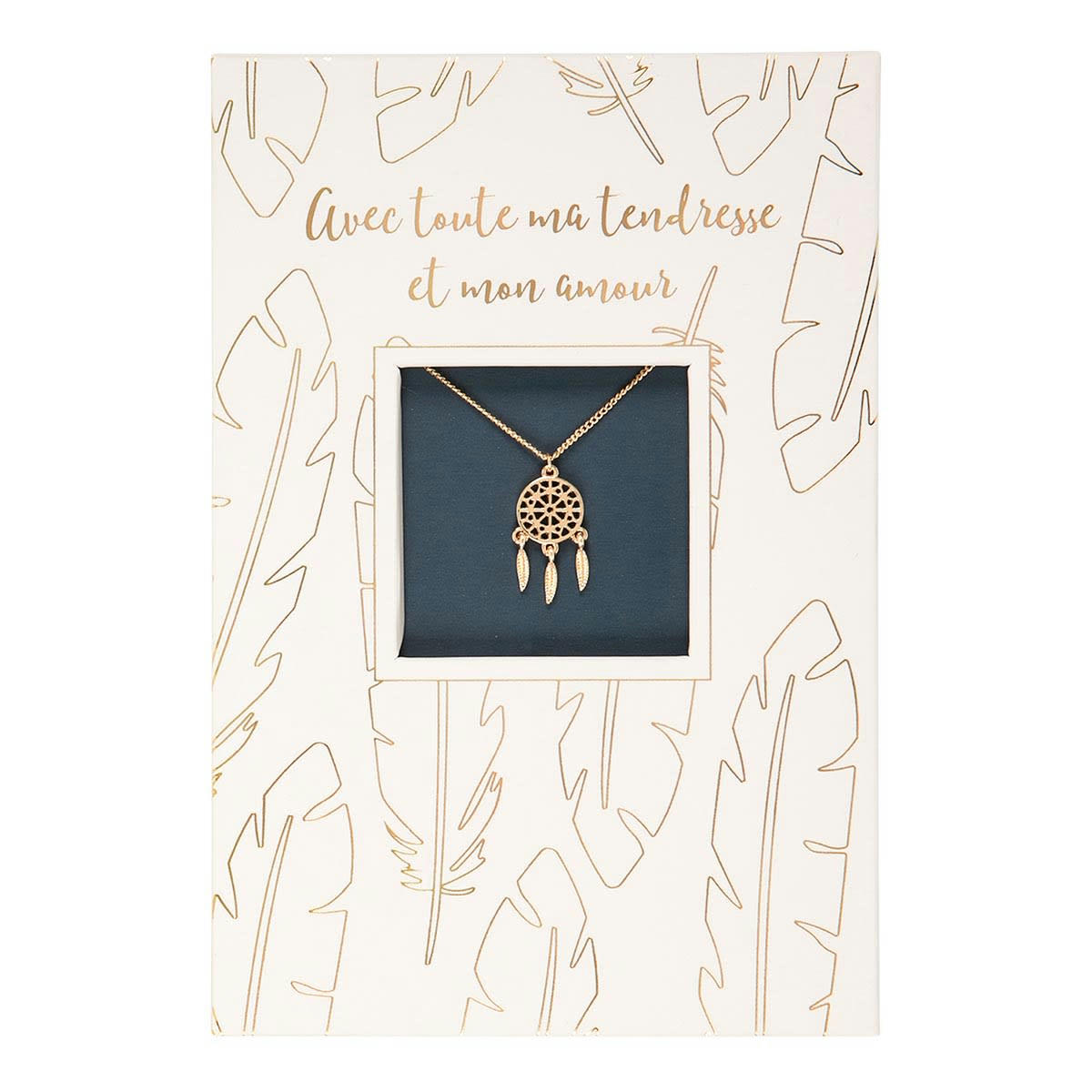 - Carte Bijou - Collier Attrape-rêves