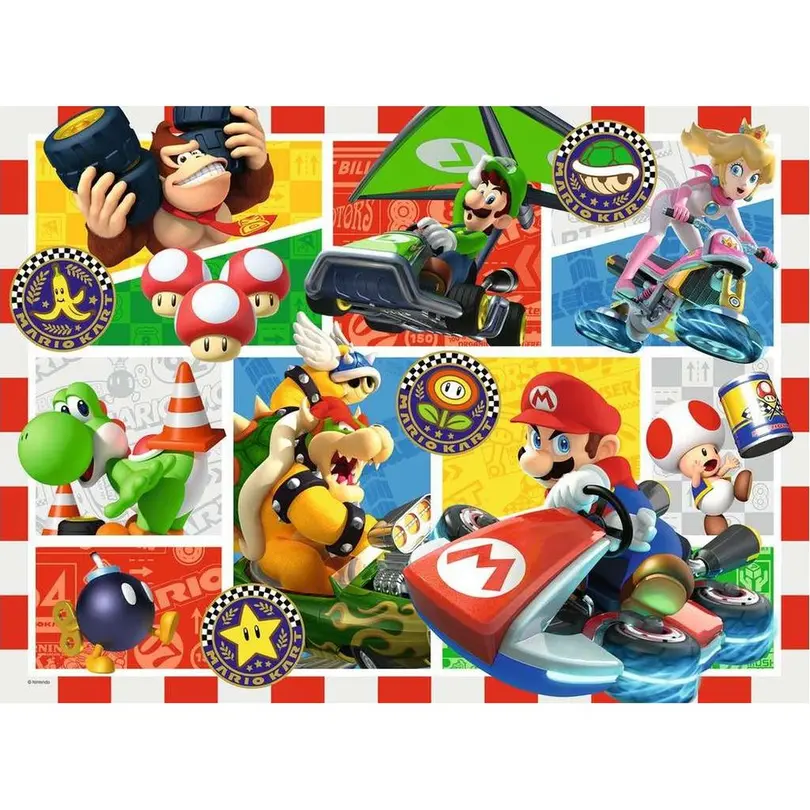 Puzzle Mario Kart