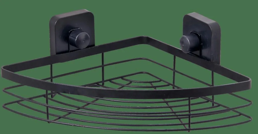 Accessoires De Douche^CASA INDUSTRIA Panier De Douche Avec Ventouses Noir