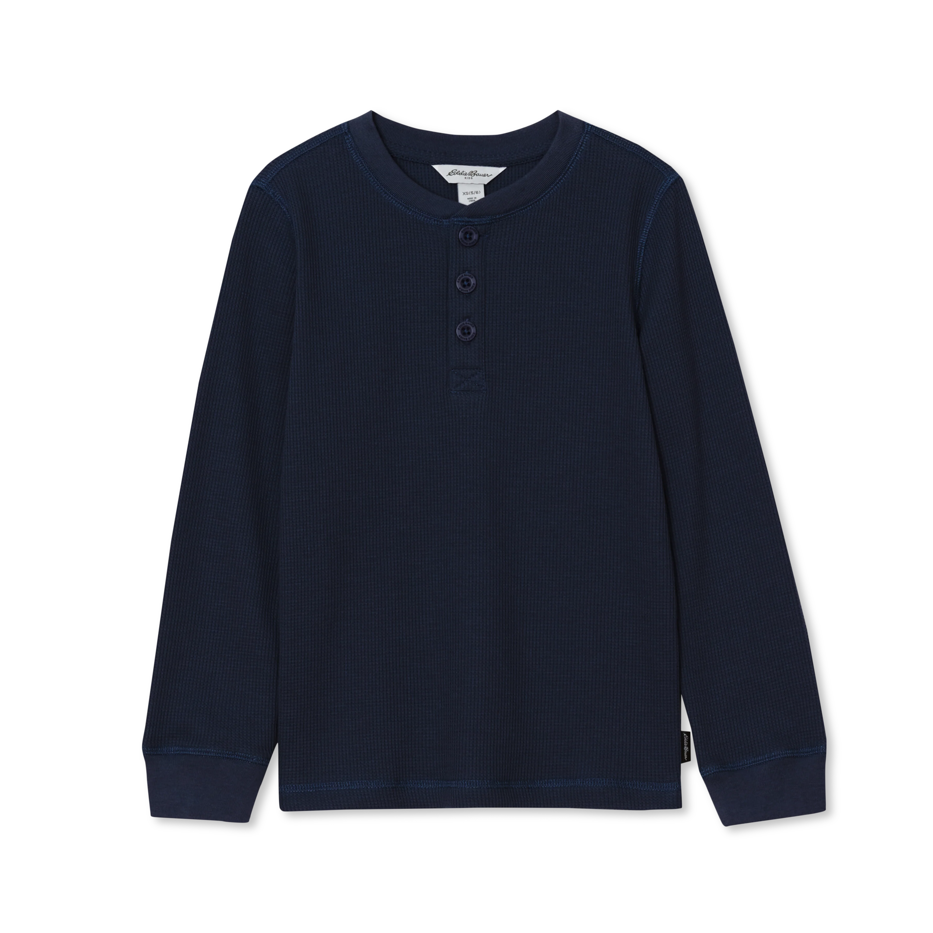 Boys' Long-Sleeve Thermal Henley