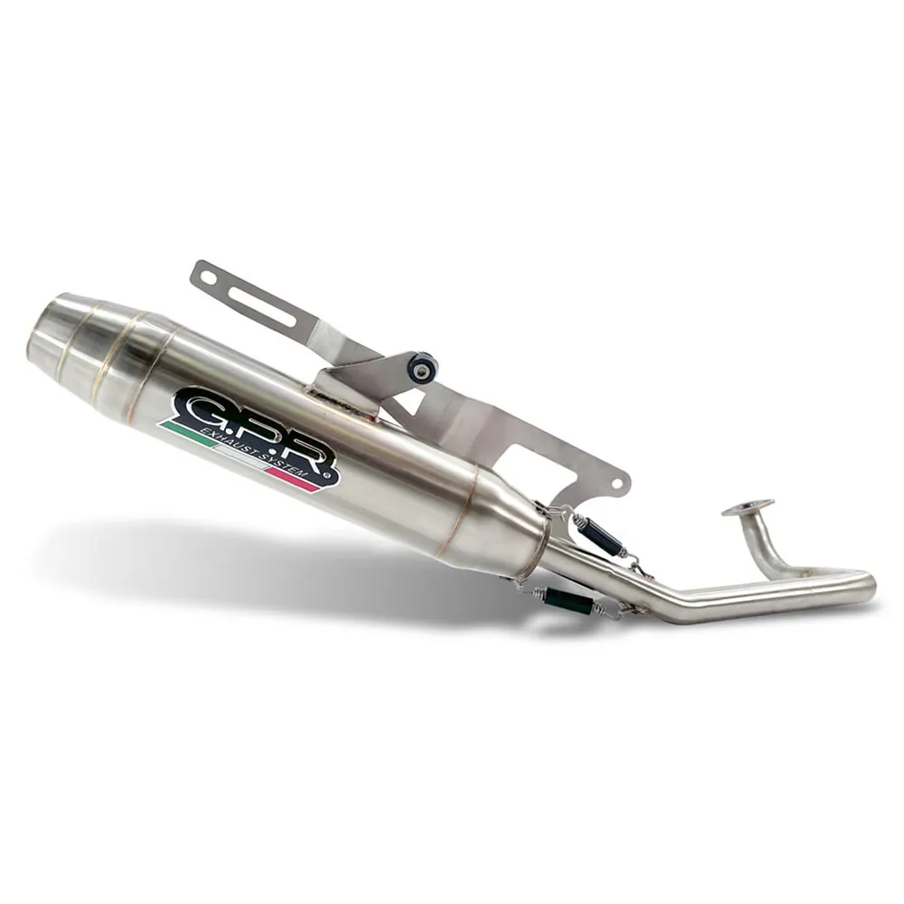 Gpr Exclusive Deeptone Inox Honda Zoomer 50 03-13 Homologated Full Line System