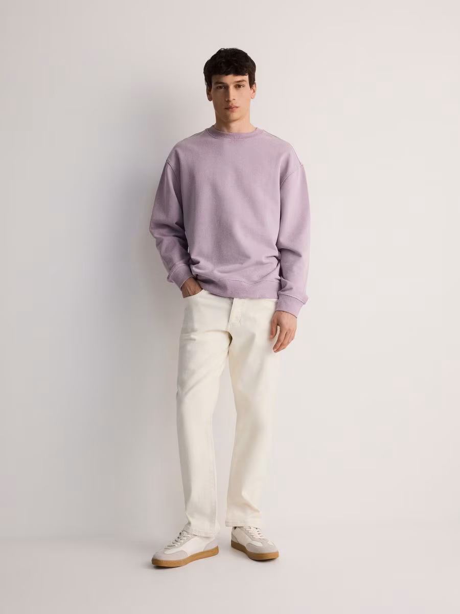 Sweatshirt With Wash Effect