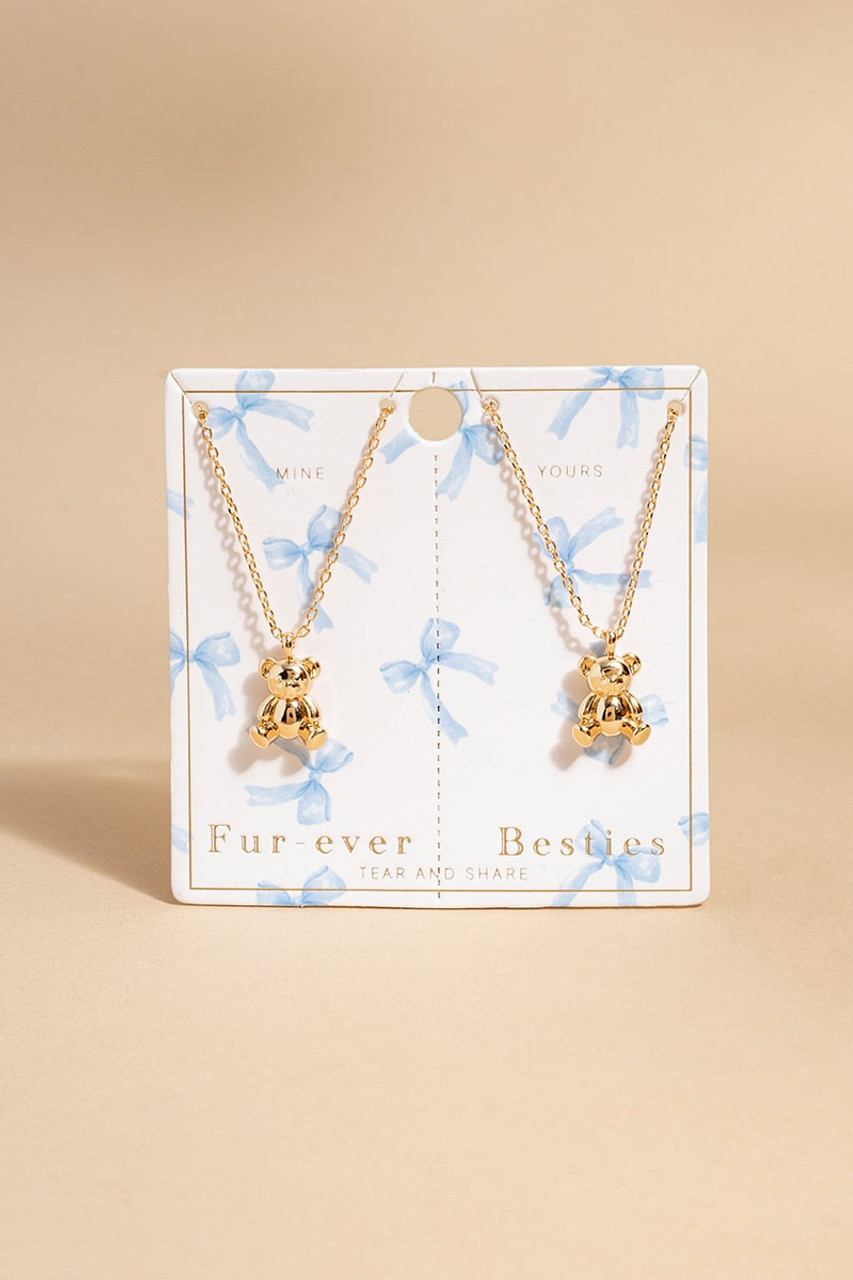 Fur Ever Besties Necklace Set