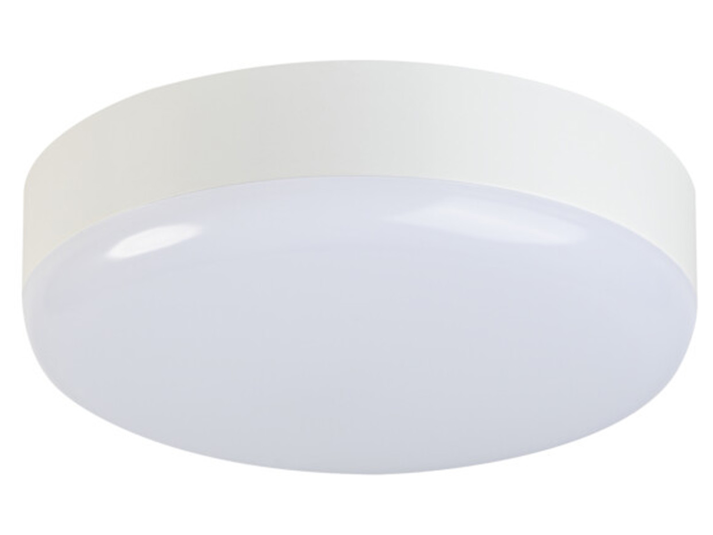 Plafon IPER LED 20 cm z tworzywa sztucznego biały