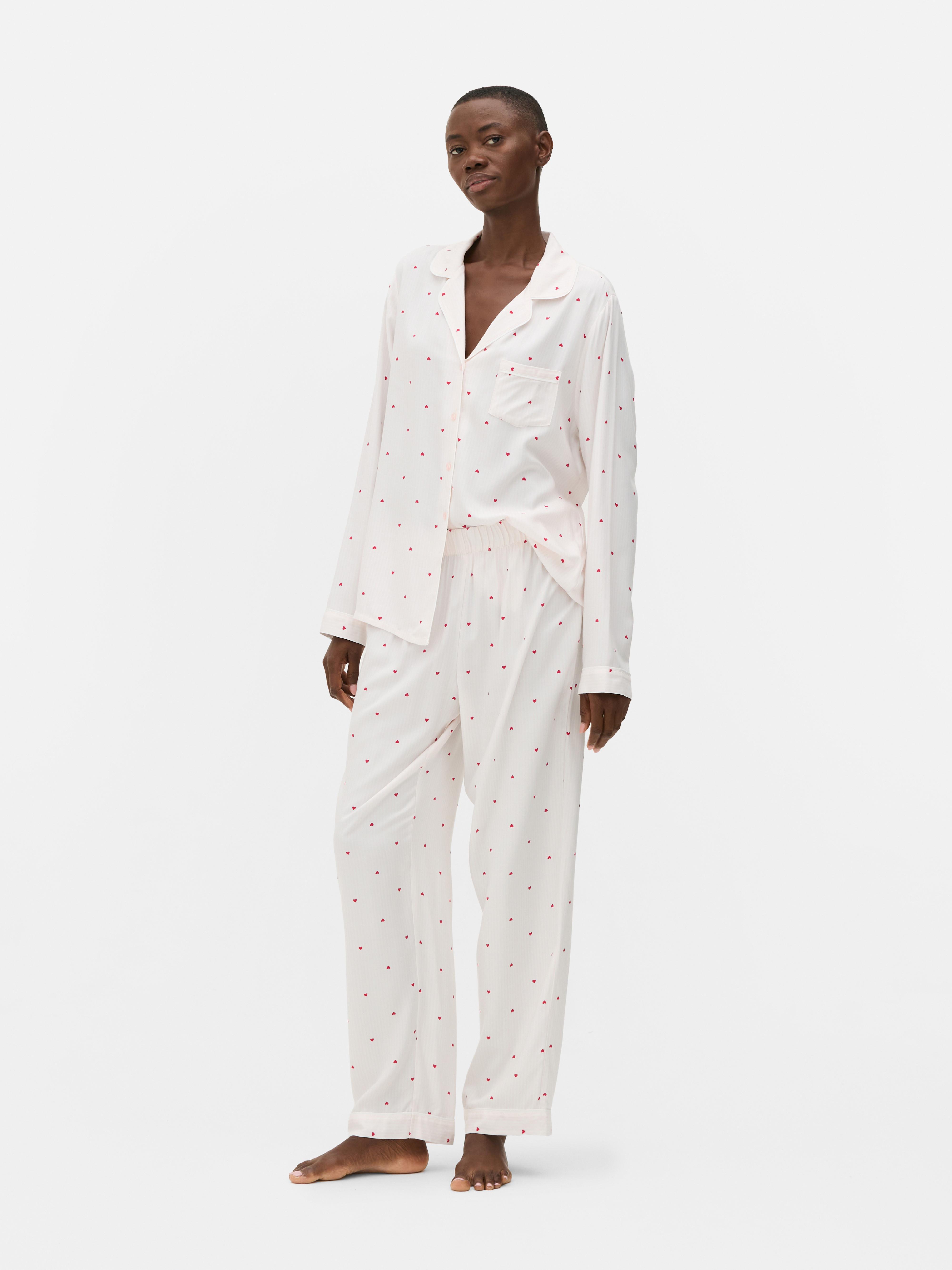 Twill Boyfriend Pajama Set