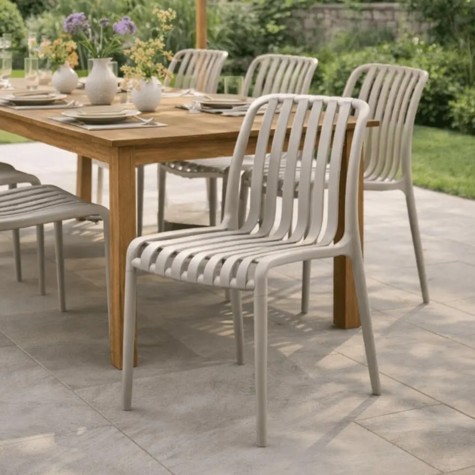 DS4U - Max terrasstoel zonder arm - beige