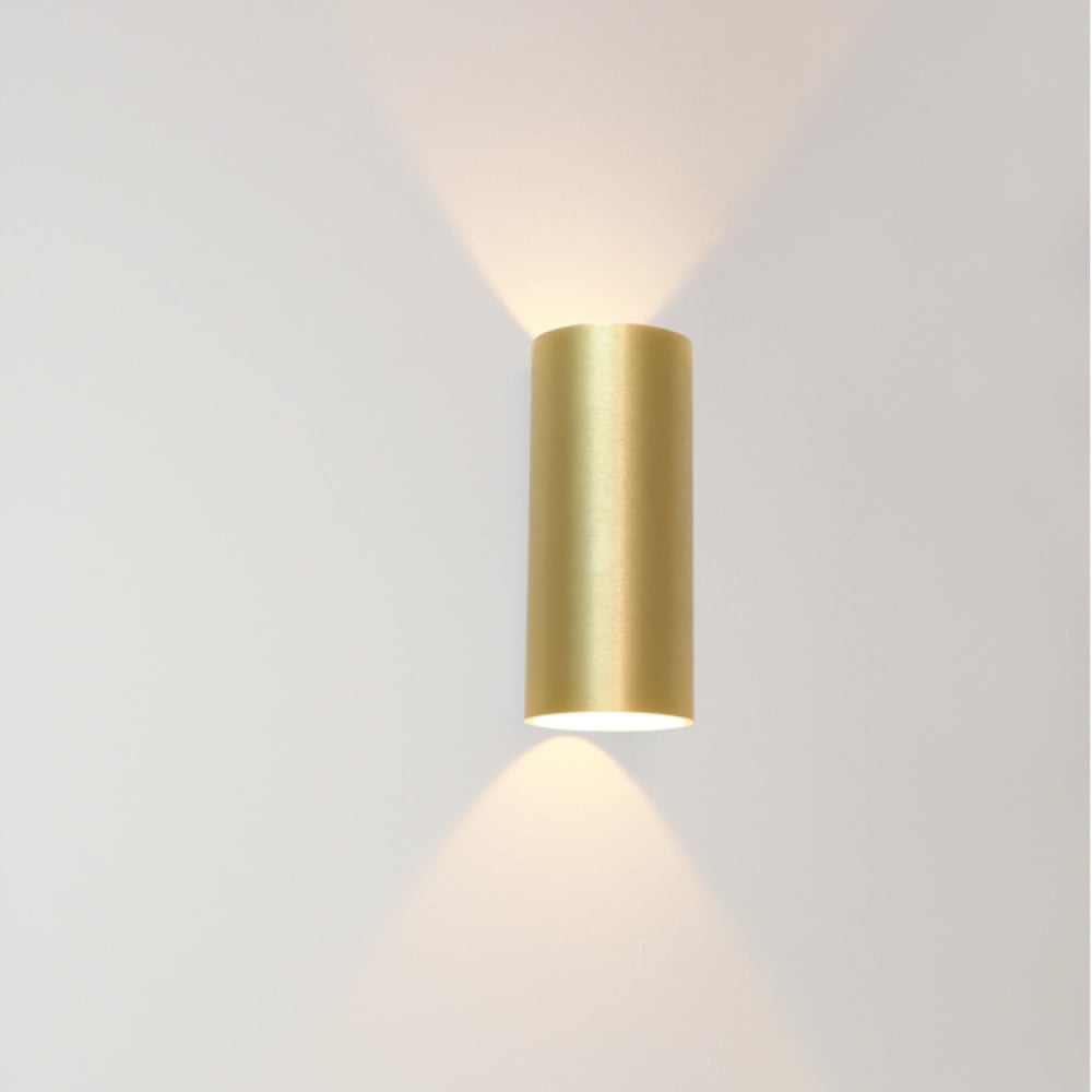Artdelight Wandlamp Brody 2 Mat Goud Led 2 x 4Watt