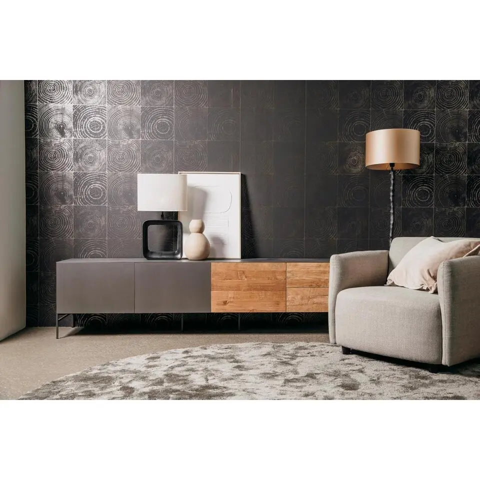 Tower Living - Pandora tv-meubel - 221 cm - bruin