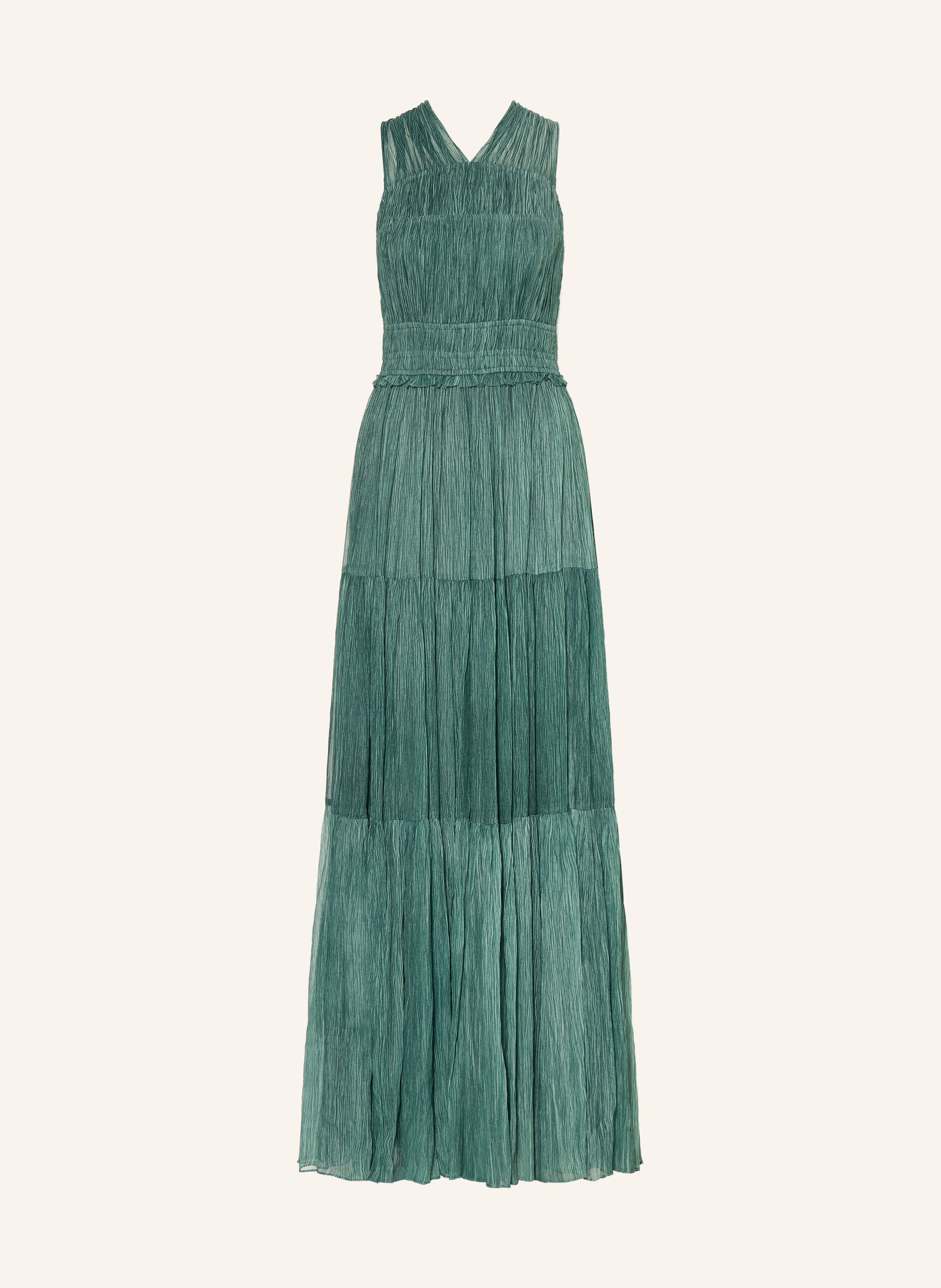 ULLA JOHNSON Seidenkleid FREESIA mit Plissees