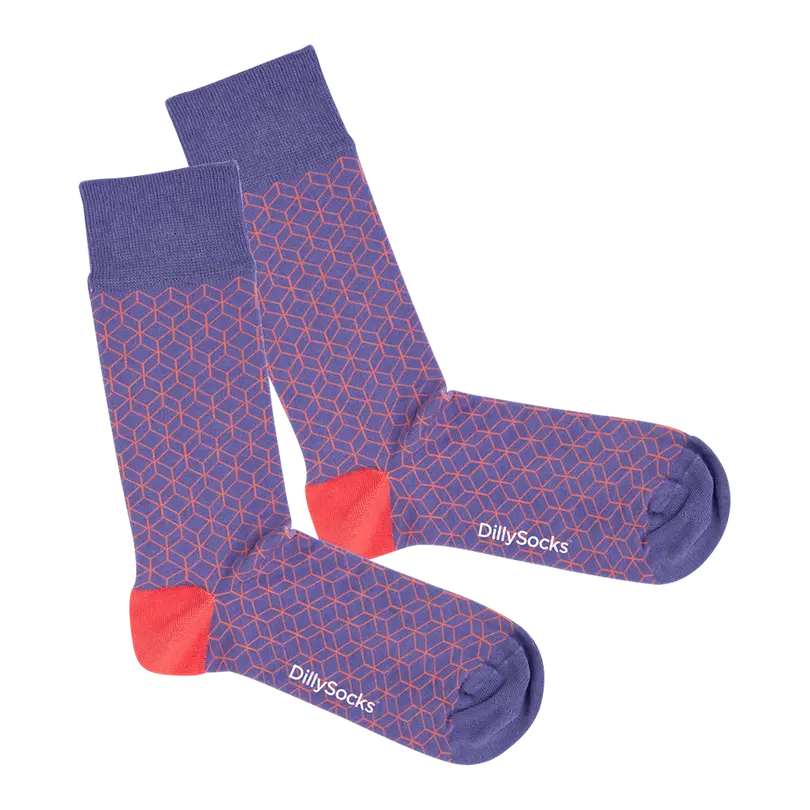 Socken Bold Red Lining
