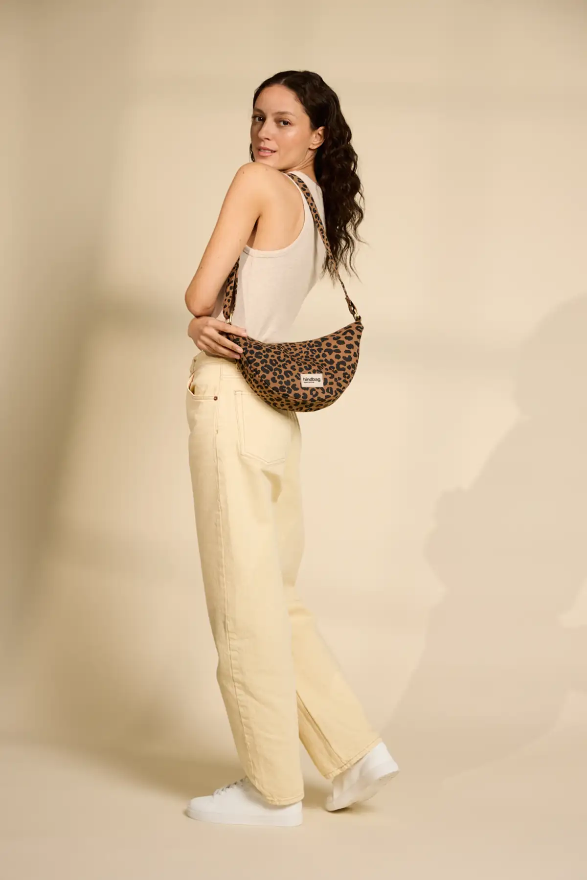 Sac banane Andrea Léopard cannelle