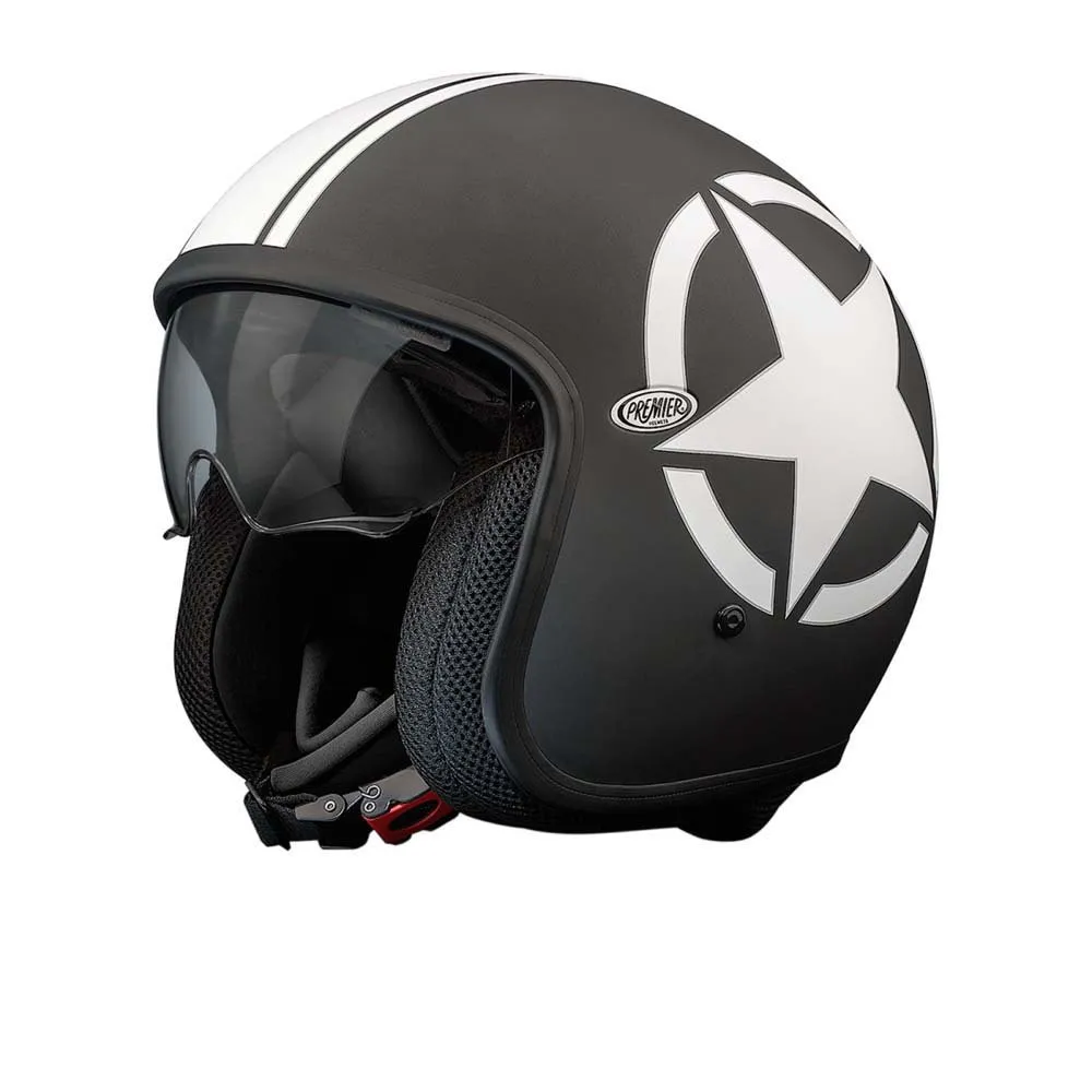 Premier Helmets 23 Vintage Star 9 BM 22.06 open face helmet