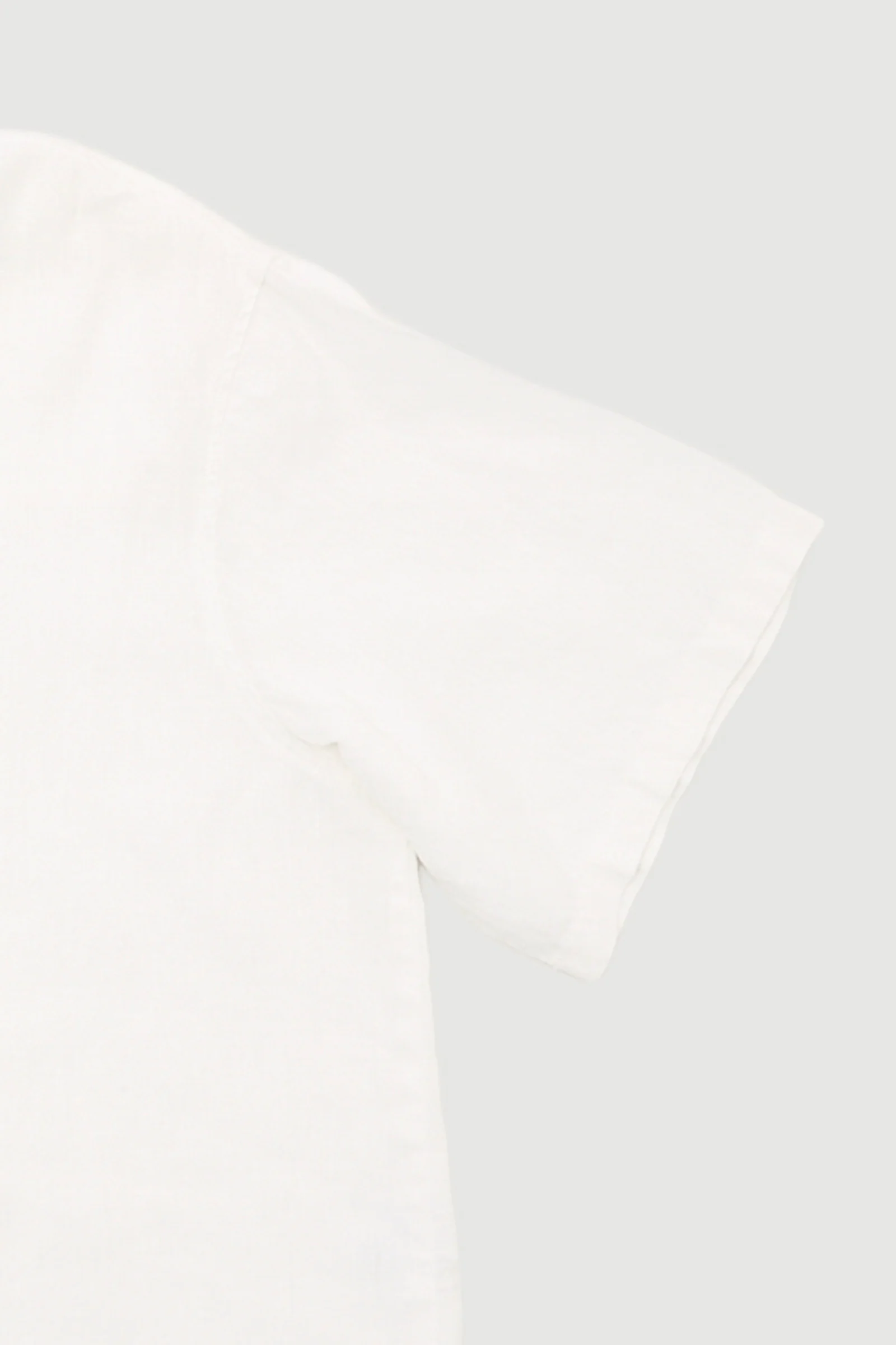 Re-Worn Womens Linen Short Sleeve Shirt