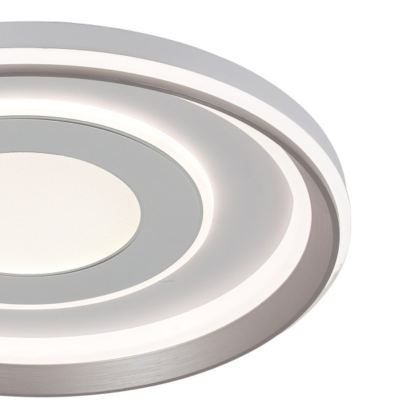 Plafon SIMNI z pilotem okrągły biały LED 1x55W 50cm 3025lm IP20 Italux
