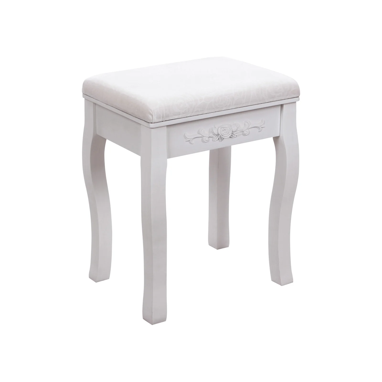 Tabouret de coiffeuse hévéa