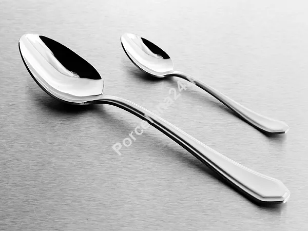 Komplet sztućców 24 cz. na 6 osób Hisar - Riva Satin (4.0/3.0 mm) satynowane