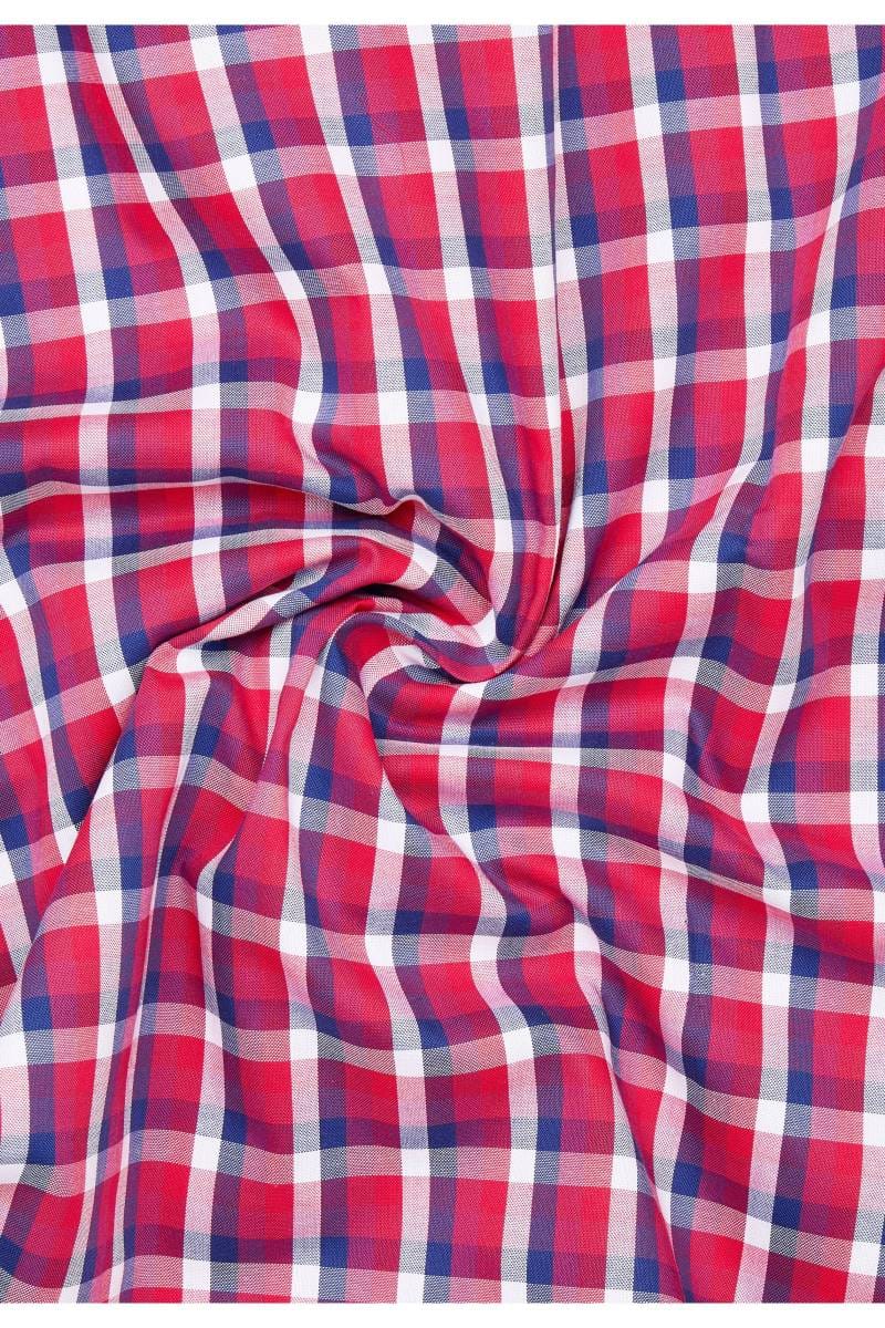 ETERNA Modern Fit Hemd rot, Kariert