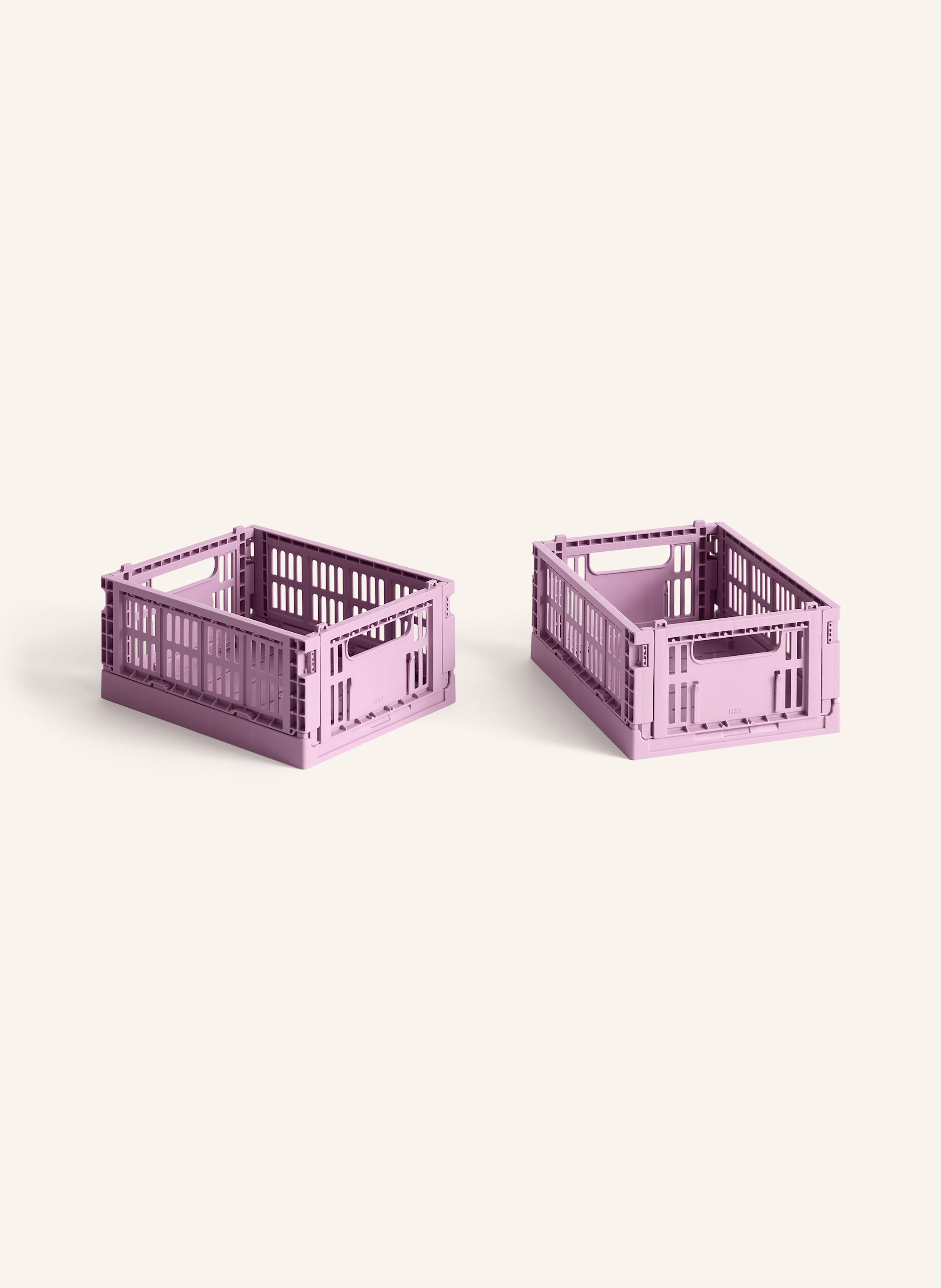 HAY 2er-Set Klappboxen COLOUR CRATE MINI