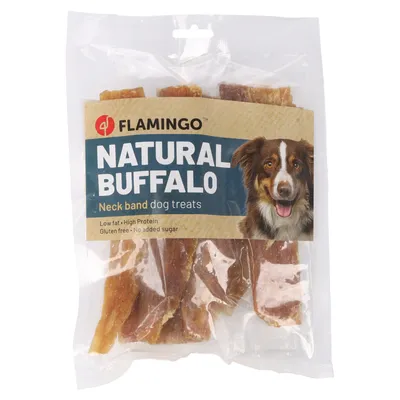 Flamingo Natural Snack Buffalo Neckband