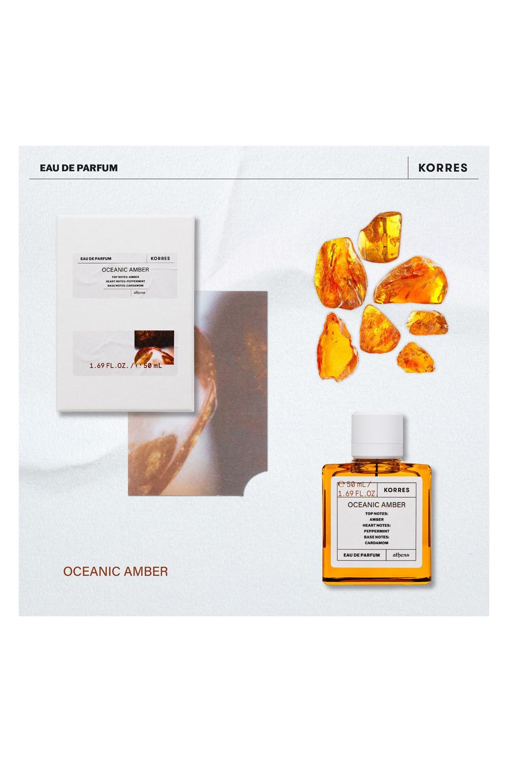 Korres Oceanic Amber Eau De Parfum 50ml