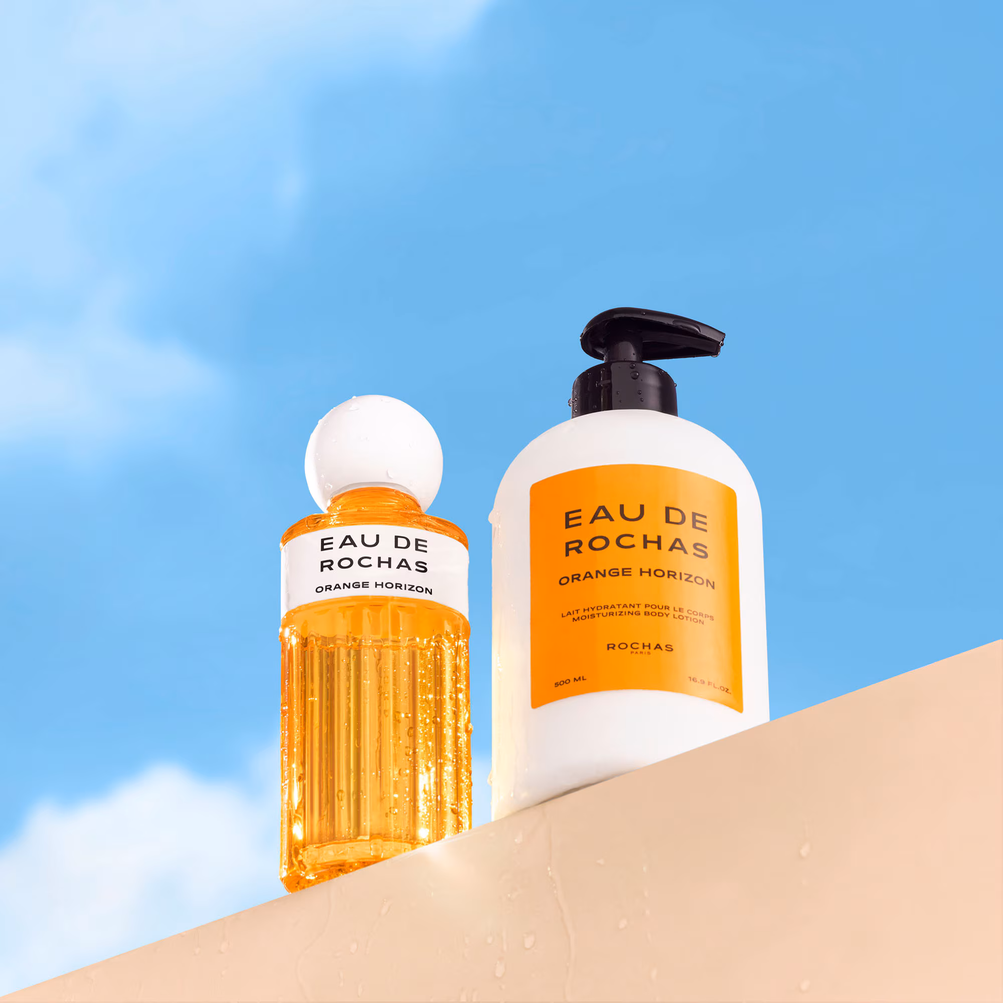 EAU DE ROCHASLait parfumé pour le corps - orange horizon