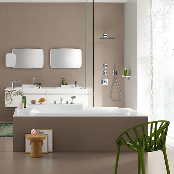 Douche de tête HANSGROHE Raindance E 240 avec bras de douche chromé