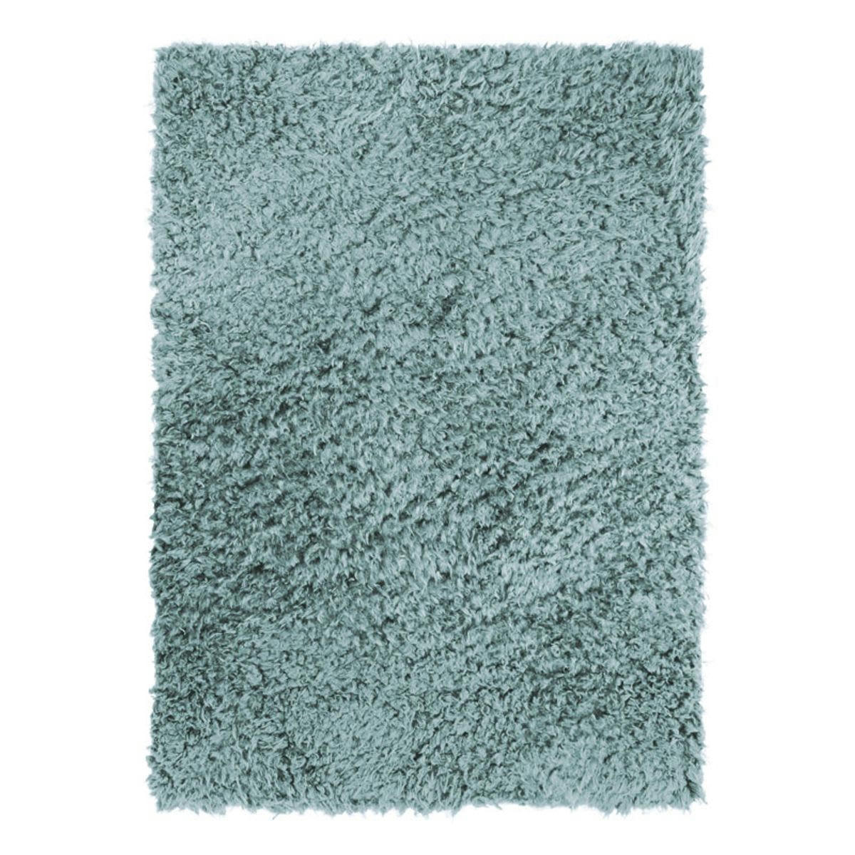 AUTHENTIK - Tapis tout doux fausse fourrure bleu clair 120x170
