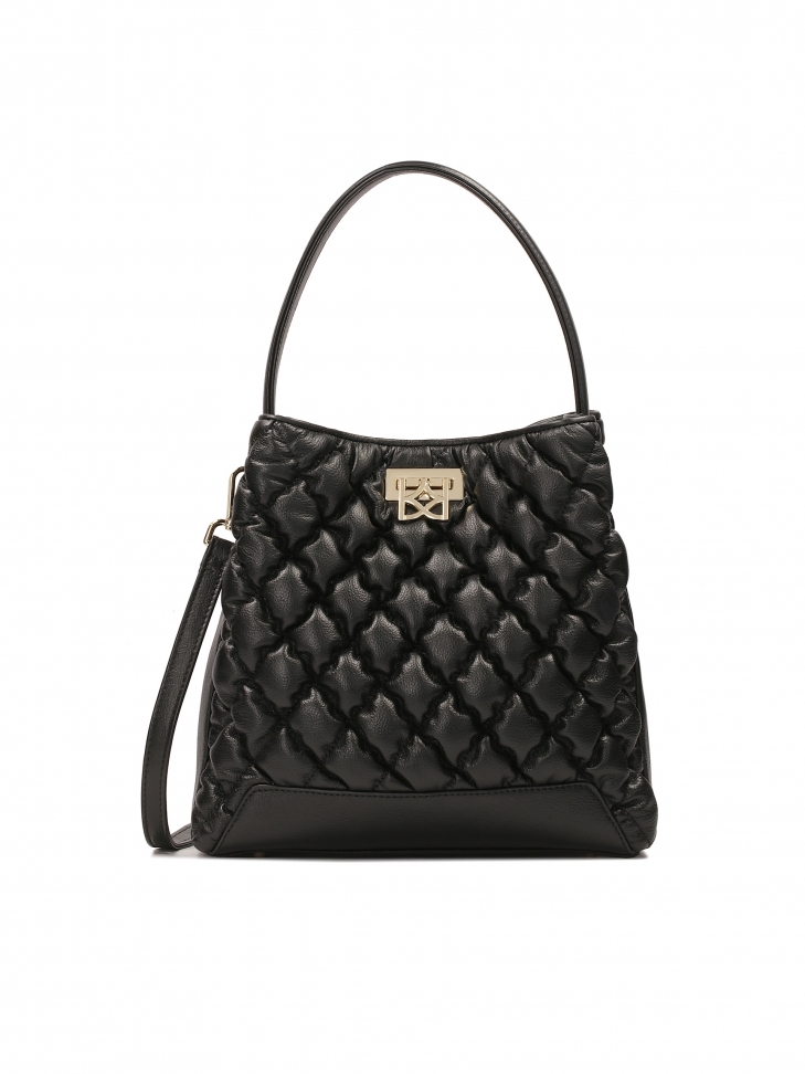 Multi-purpose bag made of soft puff leather