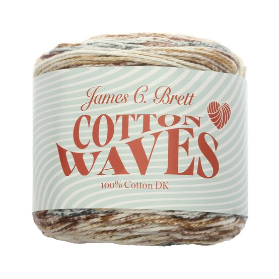James C Brett Camouflage Cotton Waves DK 100g